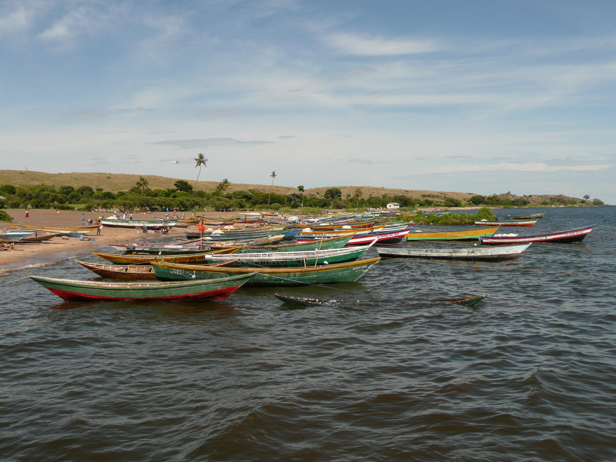 Boats docked / ashore